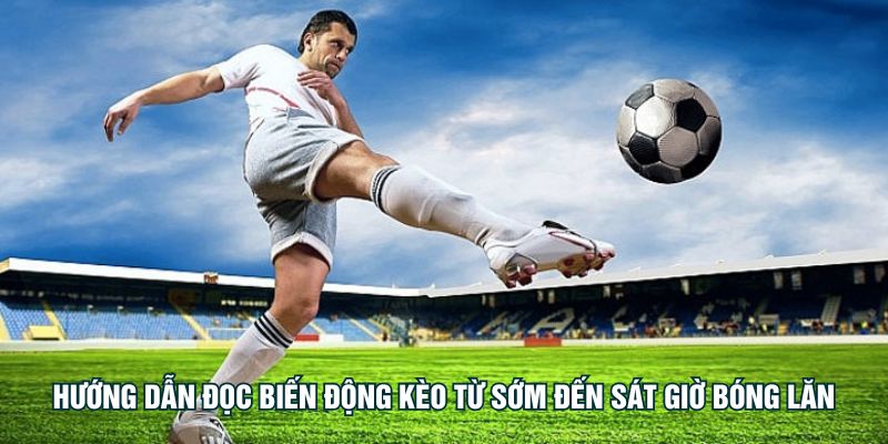 Hướng dẫn đọc biến động kèo từ sớm đến sát giờ bóng lăn